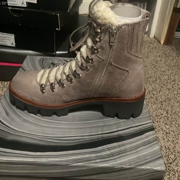 Jeffrey Campbell shearling boot - Picture 3 of 4